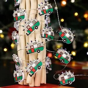 Camper Car Fairy Lights, Super Fun Indoor Battery Powered 30 LED String Light